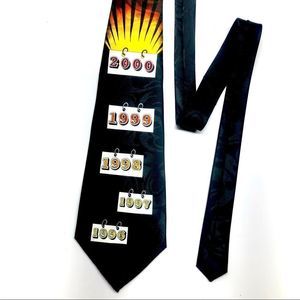 Museo Vintage 2000 Y2K Handmade Necktie